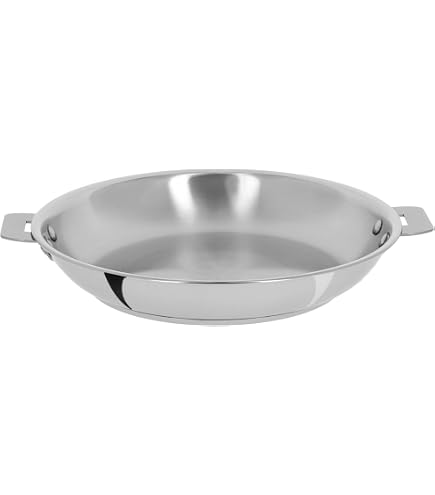 Cristel - P24Q - Stainless steel frying pan 24 cm without